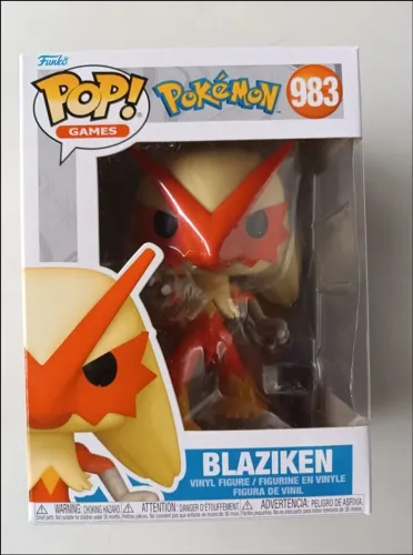 Funko Pop! Games - Pokémon - Blaziken 983 (Novo na Caixa)