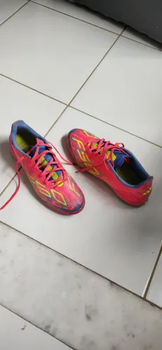 chuteira society f50 league rosa 42