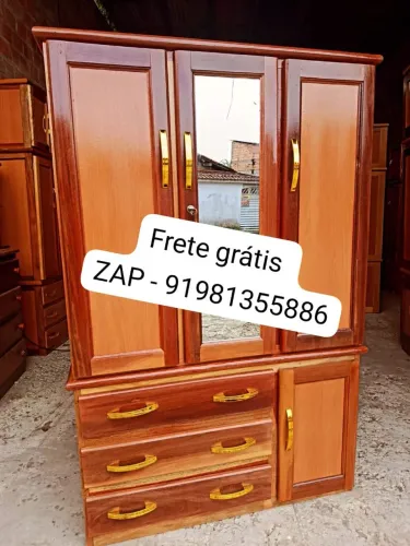 Guarda roupa de solteiro diretamente de fábrica novo!
