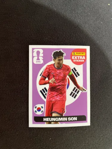 Extra stickers Son Heungmin Bordô Roxa