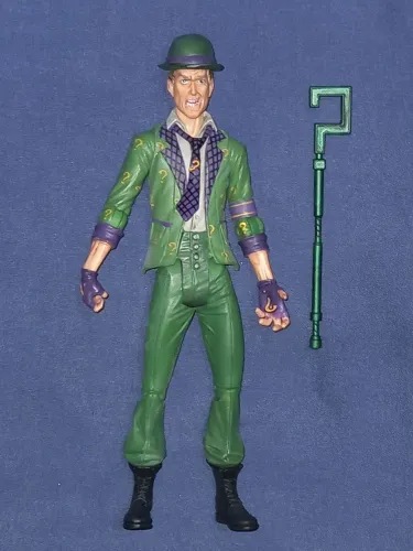 Boneco The Riddler Charada Batman Arkham Asylum City