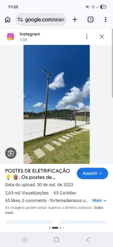 Doando poste de eucalipto 