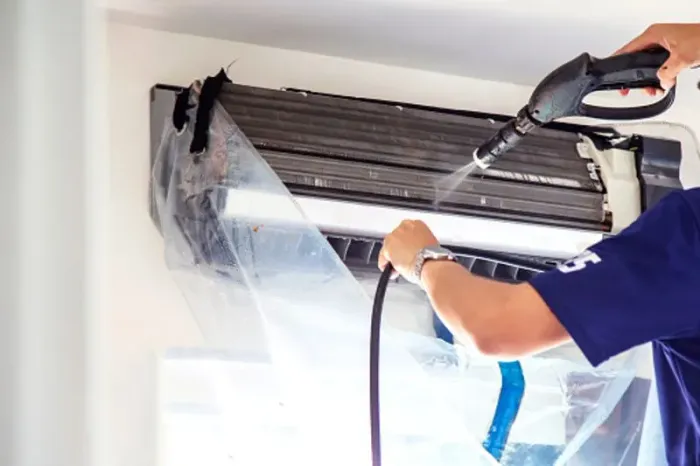 Limpeza de ar condicionado 