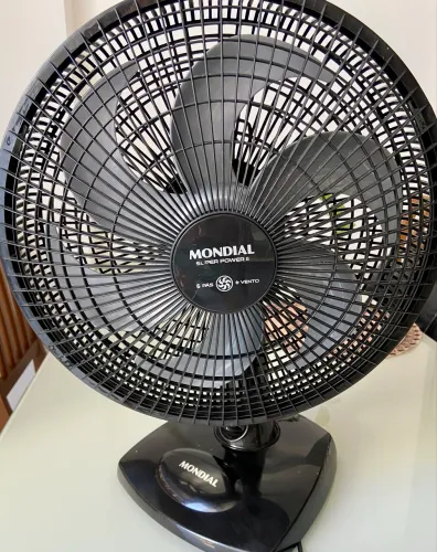 Ventilador MONDIAL 30 cm (6 pás) PARADO 