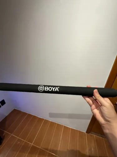 Vara Boom de Fibra de Carbono Boya - Para Microfones