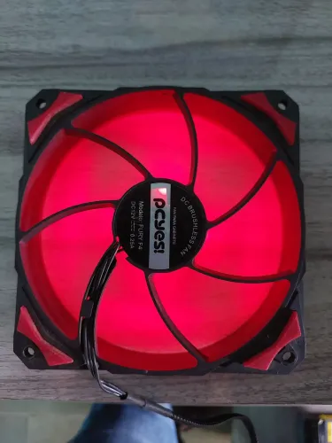 Cooler 120mm PCYES FURY F4 (duas unidades)