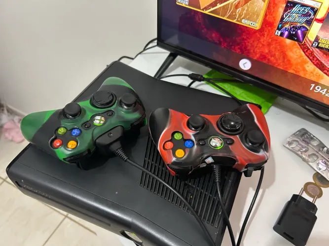 Xbox 360 136 jogos no hd interno