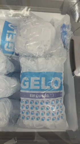Gelo em Cubos 2,5 Kg, 5Kg e 30 Kg