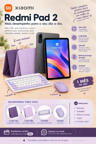 Vende-se Tablet XIAOMI REDMI PAD 2