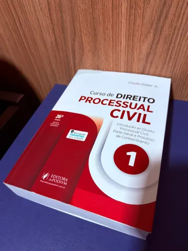 Livro Curso de Direito Processual Civil I - Fred Didier 2023/2024