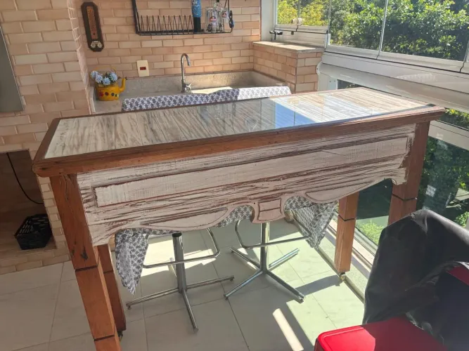 Bancada / Bar para varanda 