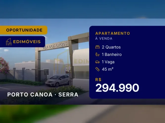 Seu futuro começa aqui: Apartamento em Porto Canoa, venha conferir!