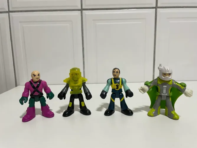 DC Super Friends Imaginext: Lex Luthor, Sr. Frio e Equipe