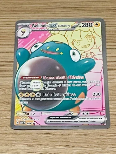 CARTAS Pokémom S #194 Escarlate e Violeta Promos (2023) Bellibolt ex da Kissera (194/*)