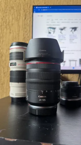 Lente Canon 24-105 F4 RF LEIA