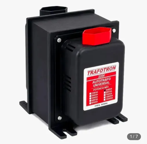 Transformador 5.000 VA novo