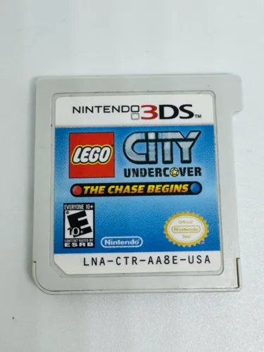 Lego City Undercover JOGO NINTENDO 3DS ORIGINAL SEM CAPA - LER DESCRIÇÃO