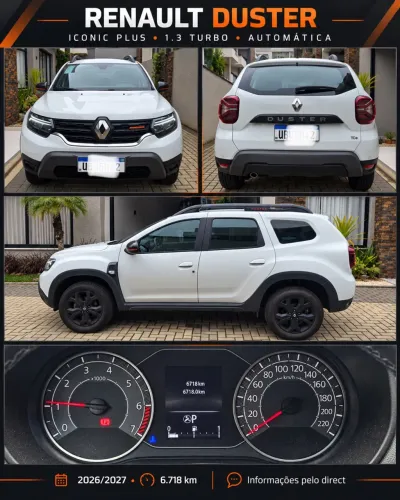 Renault Duster Iconic Plus 1.3 TB 16V Flex Aut. 2027