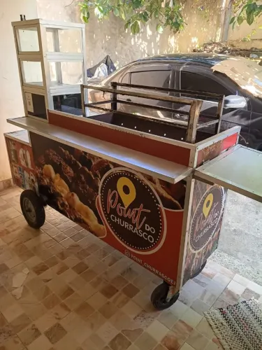 Carinho de churasco