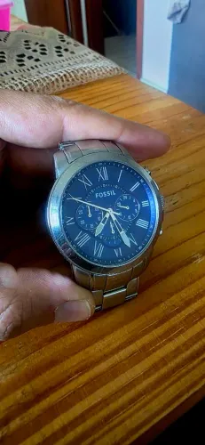 Relógio Fossil Grant Chronograph Navy Blue