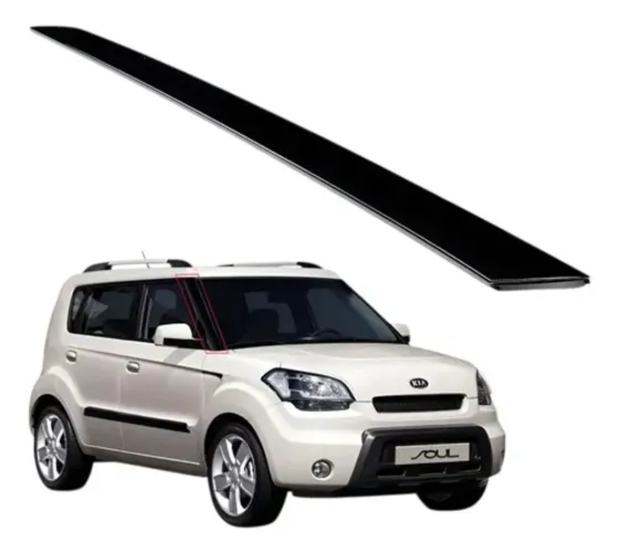 Moldura Externa Parabrisa Lado Direito Kia Soul 2010 A 2014