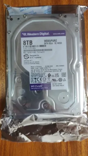 HD 8TB WD PURPLE - WESTERN DIGITAL
