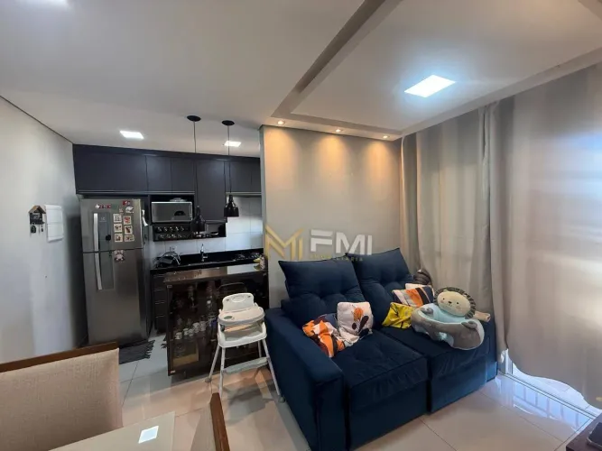 Apartamento com 2 dormitórios à venda, 55 m² por R$ 330.000,00 - Vila Ipe - Hortolândia/SP