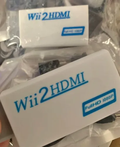 Adaptador Wii2hdmi Hdmi para Nintendo Wii conecte o Wii na Tv Hdmi