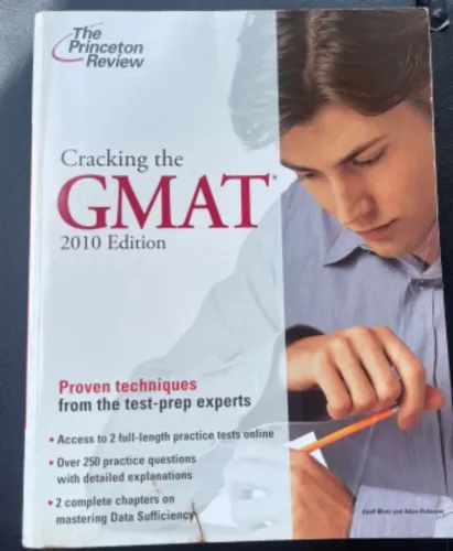 Livro Cracking the GMAT 2010 The Princeton Review Original Inglês