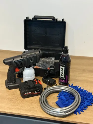 Lavadora de Pressão portátil a Bateria 48V com acessórios - Novo na Caixa + Brindes