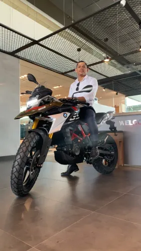 BMW G 310 GS 2023 - recém revisada na BM Rio Motorrad