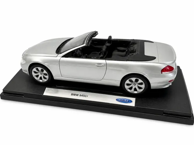 Miniatura Bmw 645ci Conversível Welly 1:18