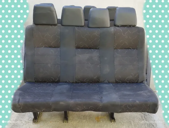 TRÊS BANCADA RETA DE SPRINTER, SERVE TAMBÉM EM DUCATO. 