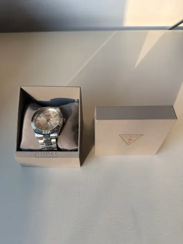 RELÓGIO GUESS MOSTRADOR BRANCO