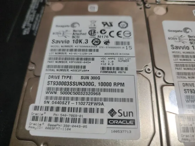 HD Seagate Savvio 10K.3 300GB 10.000 RPM