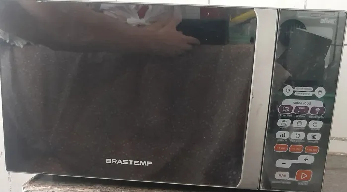 Microondas Brastemp 38l inox Grill