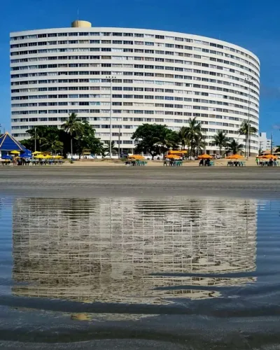 Apartamento Temporada em Peruibe - Predio Redondo