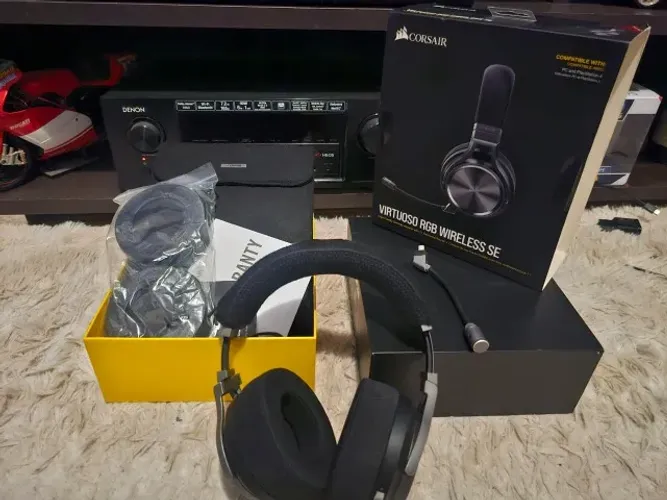 Headset Corsair Virtuoso Rgb Wireless SE