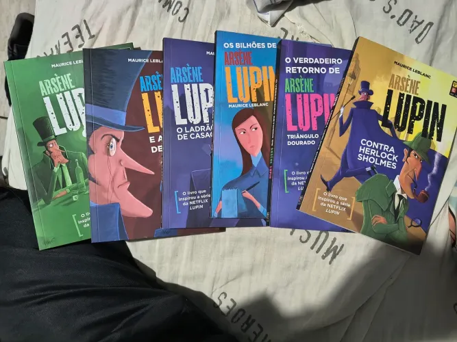 Box Arsène Lupin 6 livros
