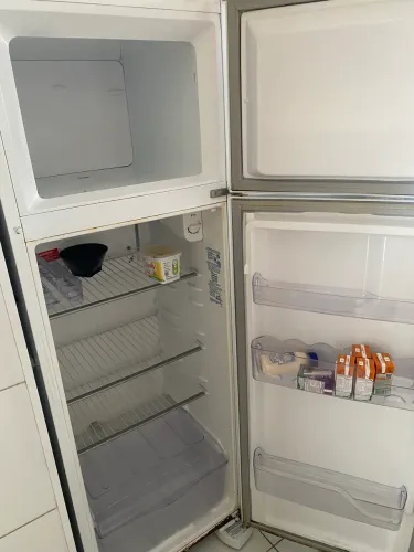 Geladeira com defeito