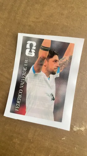 Figurinha Copa 2026 Federico Valverde CC6