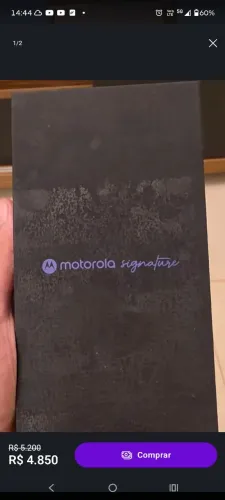 Motorola Signature lacrado, com nota fiscal (aceito cartão)