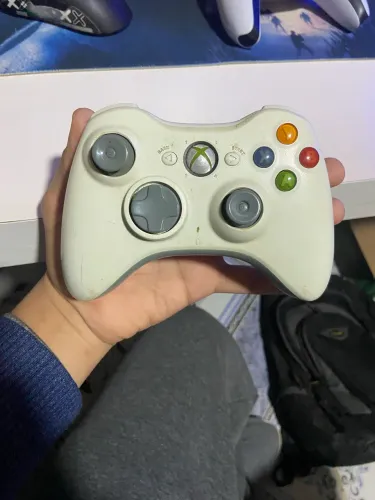 CONTROLE ORIGINAL DE XBOX 360 BRANCO