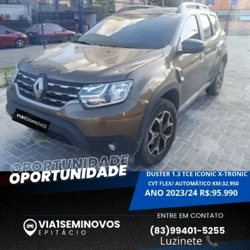 Renault Duster Iconic 1.3 TB 16V Flex Aut. 2024
