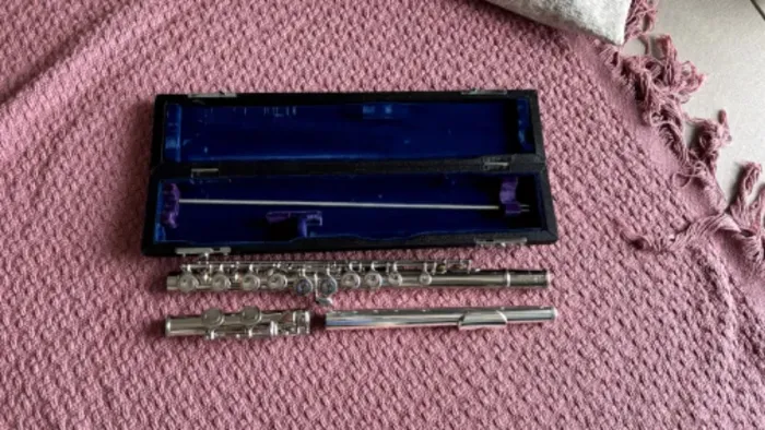 Flauta Sankyo Etude - Handmade - Bocal Prata 925 Maciça