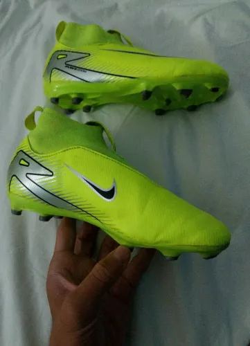 Chuteira Campo Air Zoom Mercurial Superfly 8 Elite Trava Mista (33, Verde) semi nova