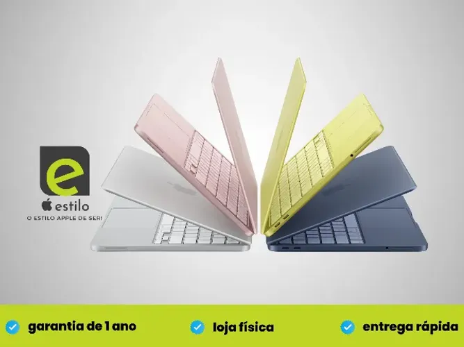 MacBook Neo 13 - 8GB 256SSD - Novo - Loja Física