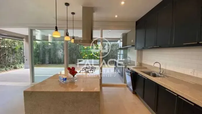 casa em condomínio à venda em loteamento santa rosa, piracicaba 3 quartos 247m²