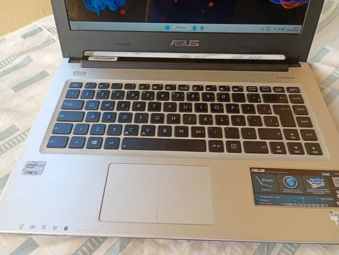 NOTEBOOK ASUS PRO - 8GB RAM - CORE I5 - SSD 524GB - ULTRA FINO - SUPER RÁPIDO