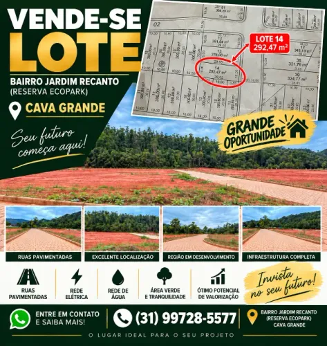 Lote na Reserva Eco Park (Cava Grande)